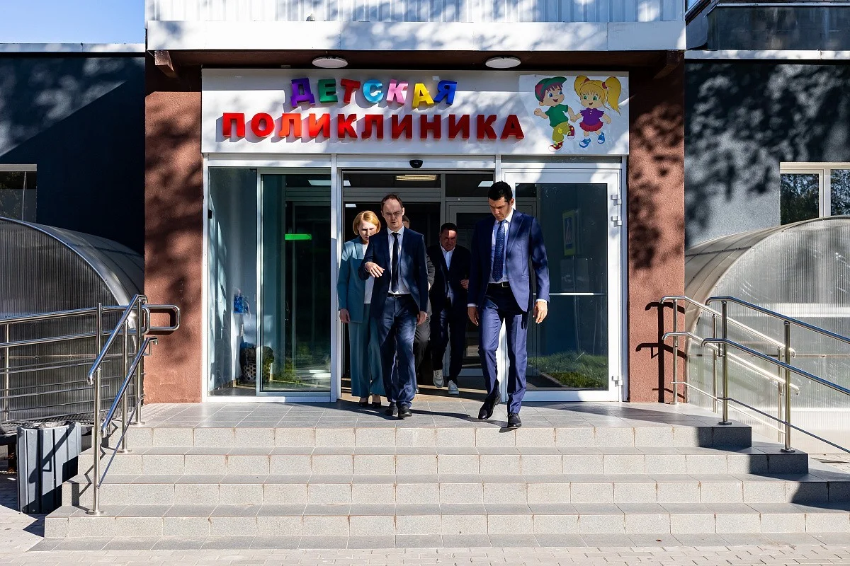 Детская поликлиника в Светлогорске переехала в новые отремонтированные помещения